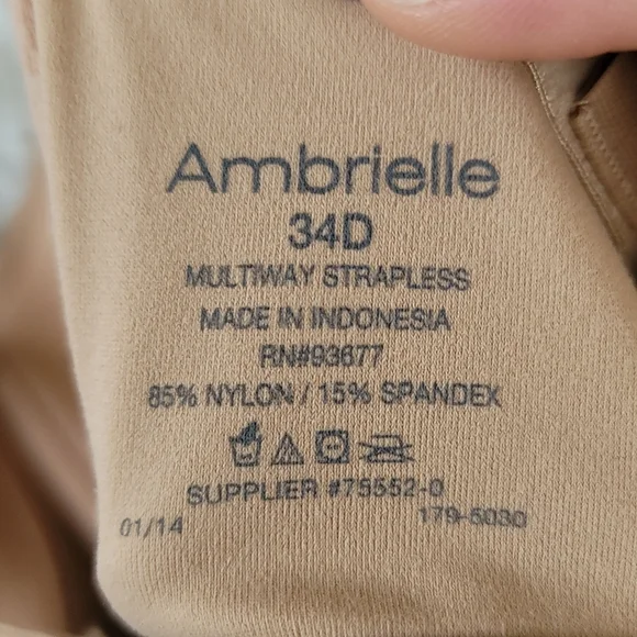 Ambrielle multi way strapless bra - Picture 4 of 4